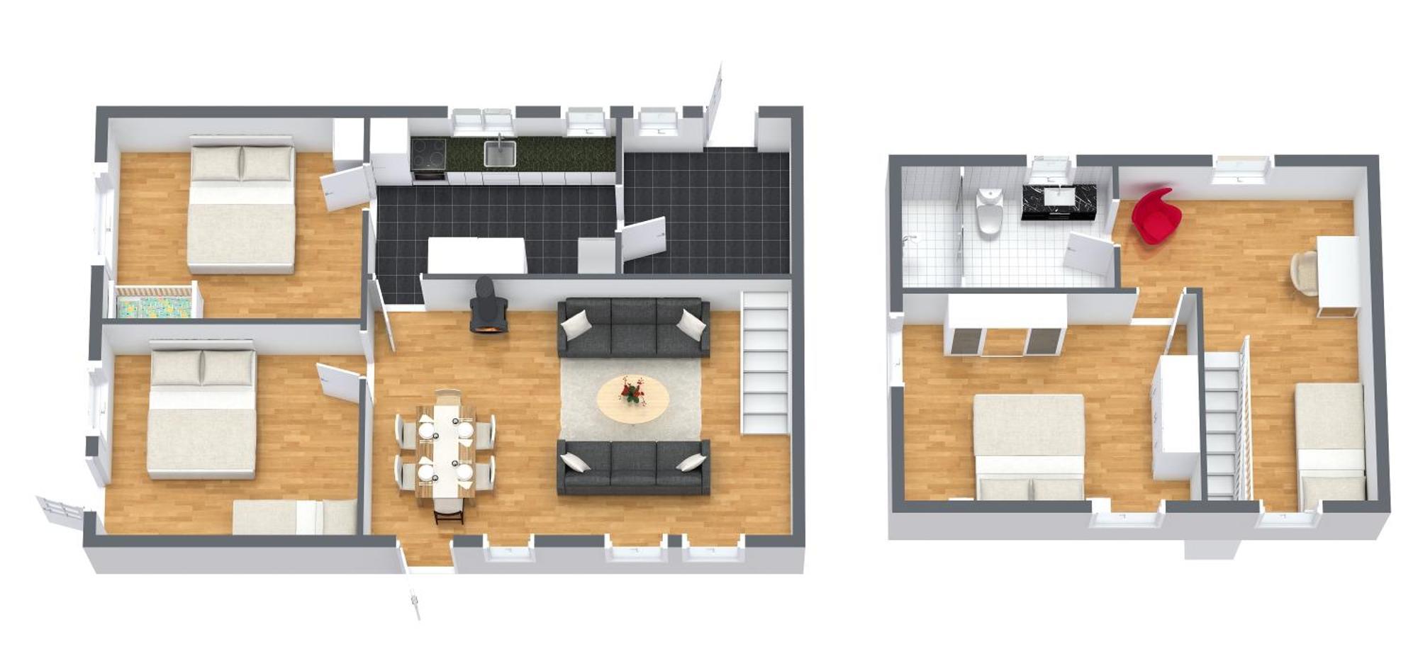 Vinkelgaard Apartment Рингстед Екстериор снимка